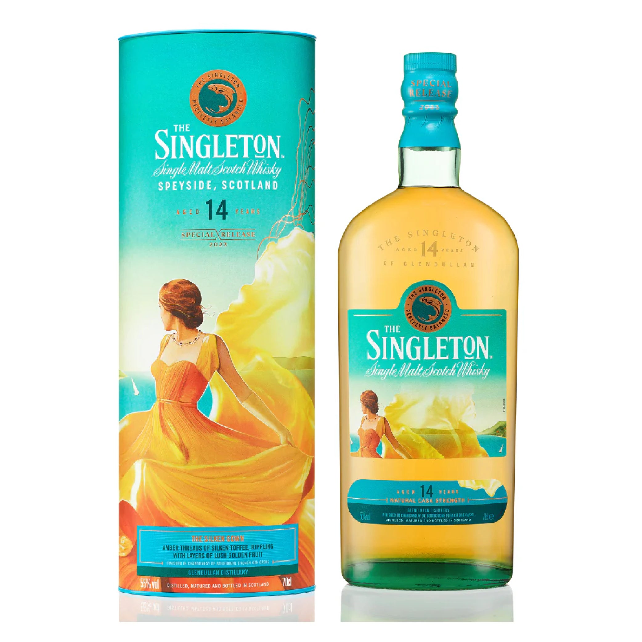 The Singleton of Glendullan 14 Years Old The Silken Gown - Diageo Special Releases 2023 Whisky 70cl