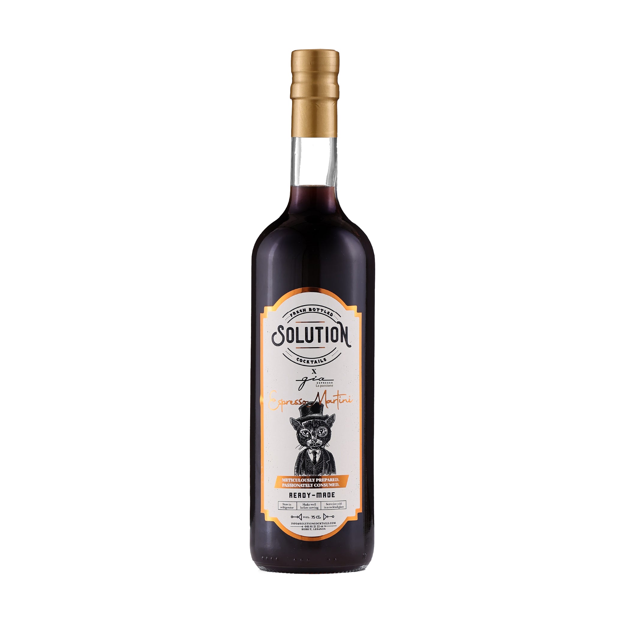 Espresso Martini Solution Cocktails 75cl