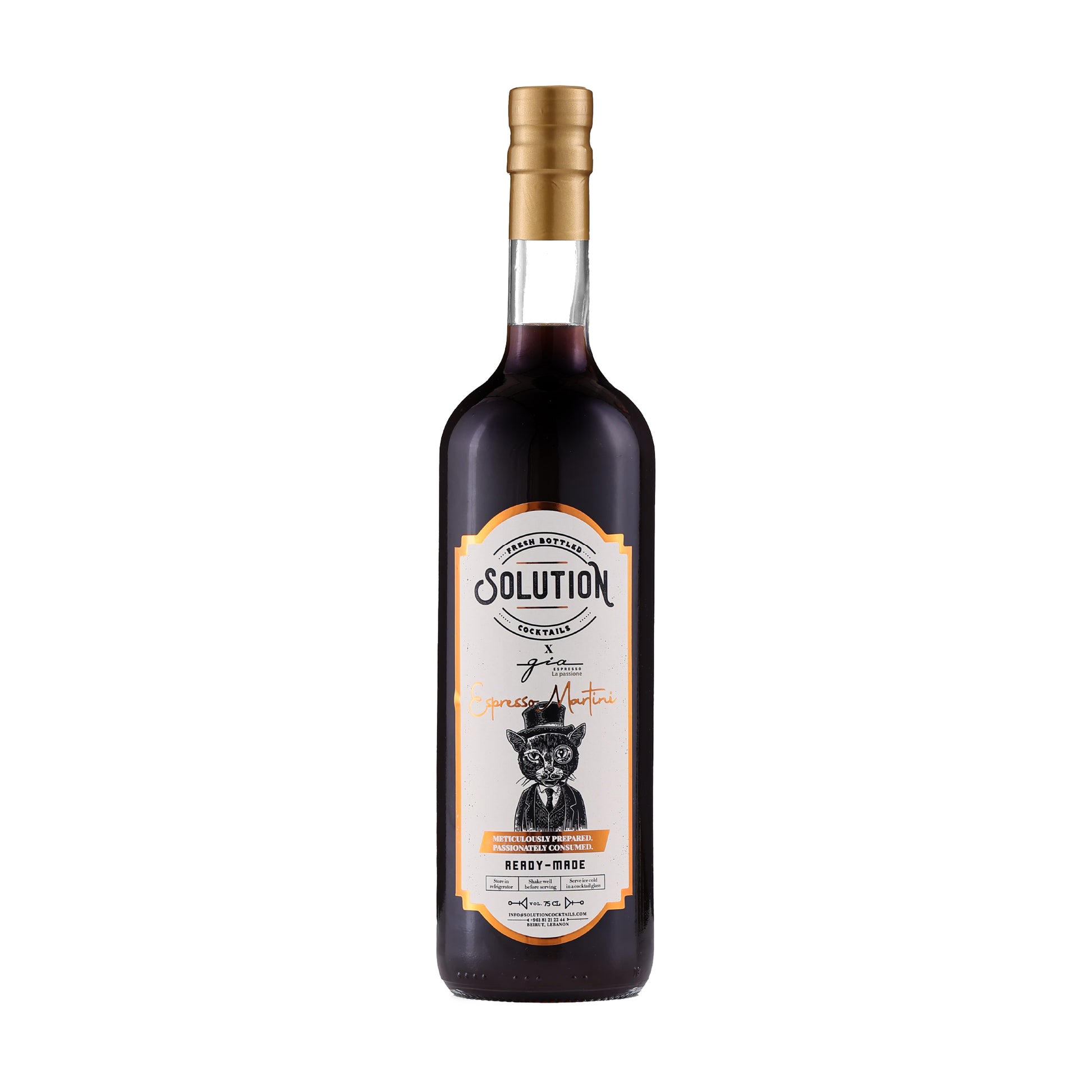 Espresso Martini Solution Cocktails 75cl