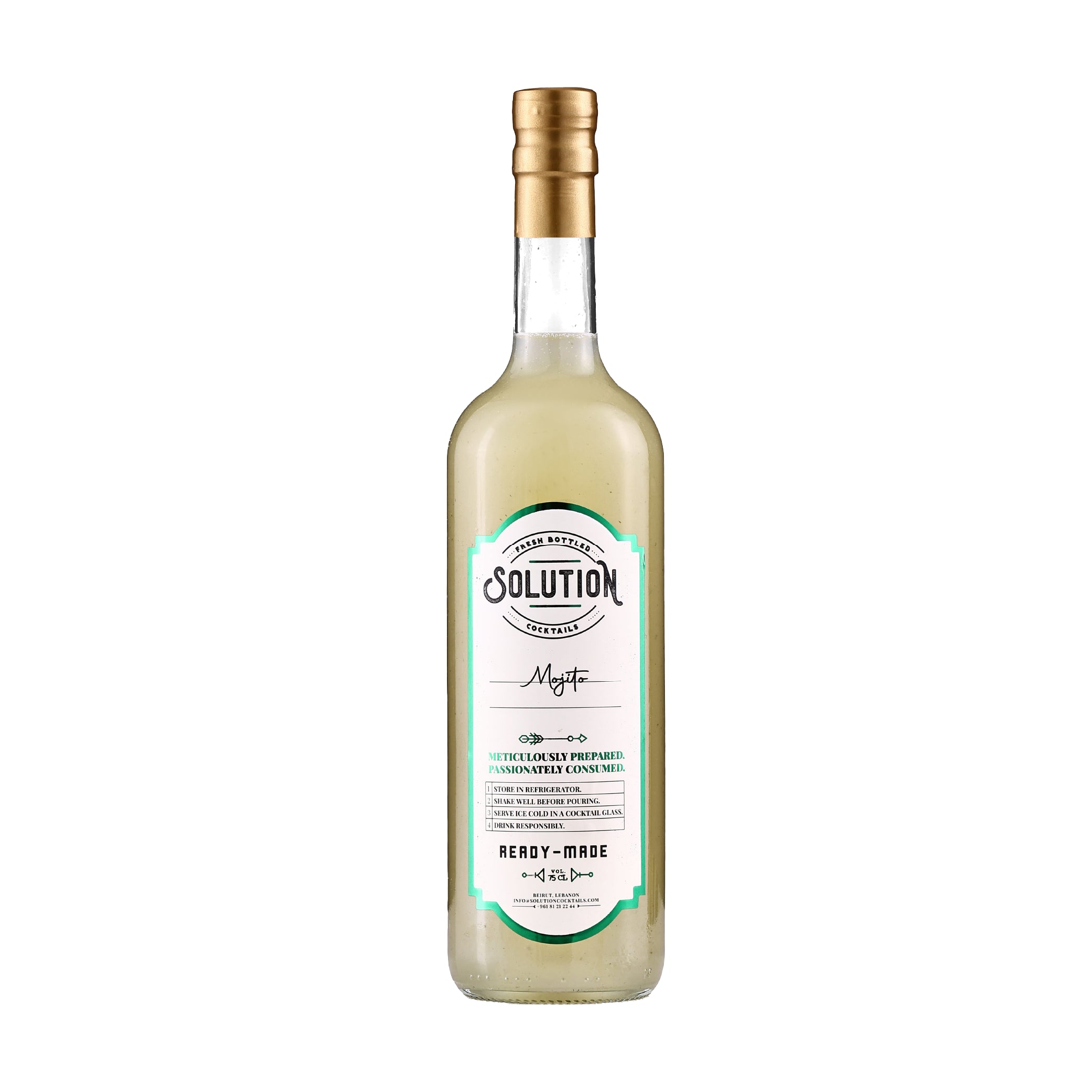 Mojito Solution Cocktails 75cl
