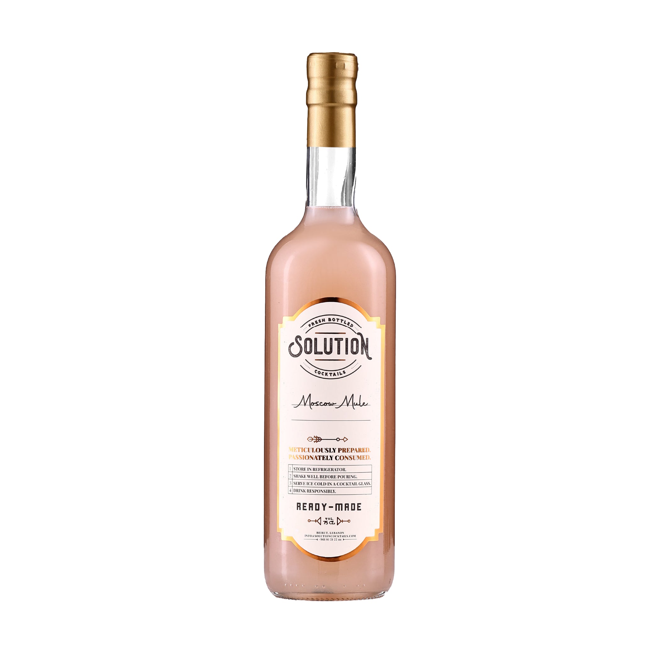 Moscow Mule Solution Cocktails 75cl