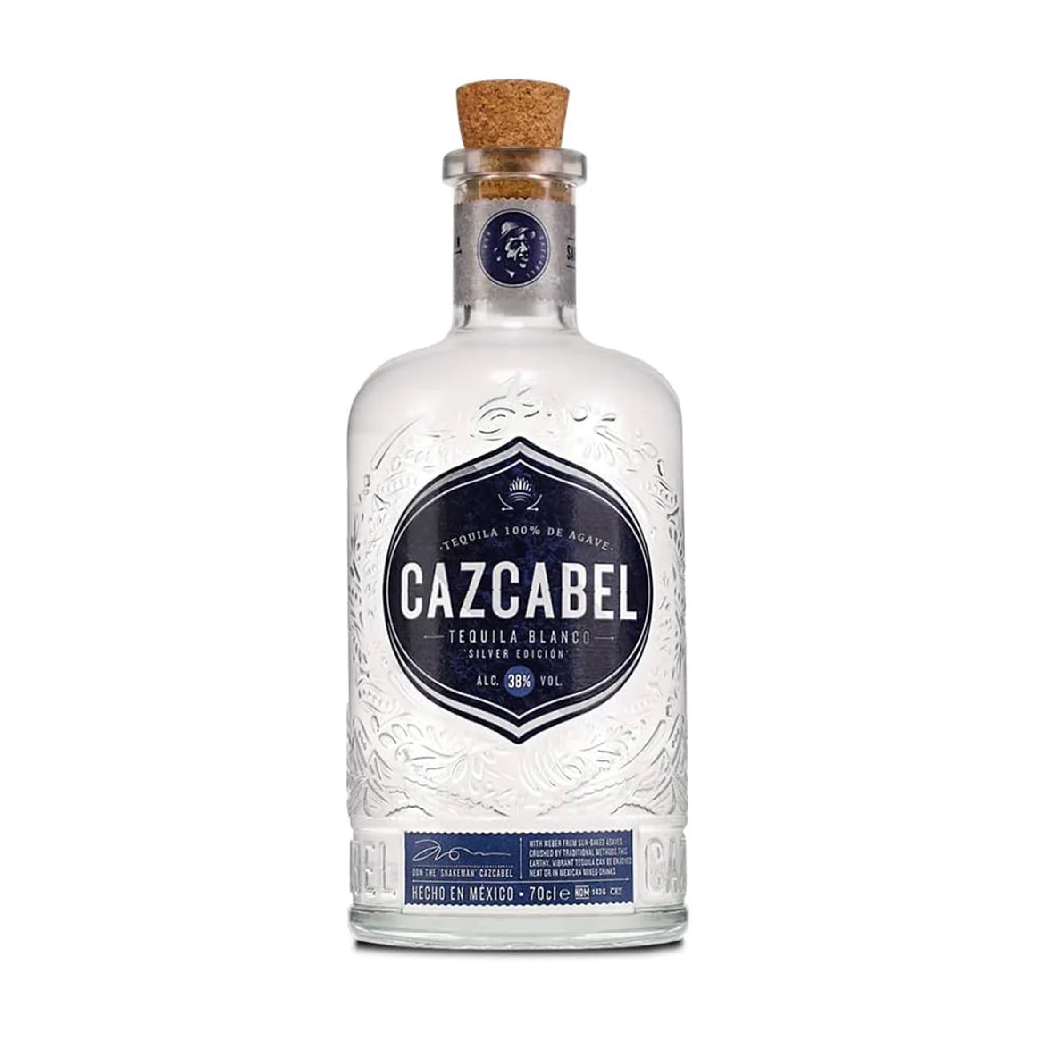 Cazcabel Premium Tequila Blanco 70cl