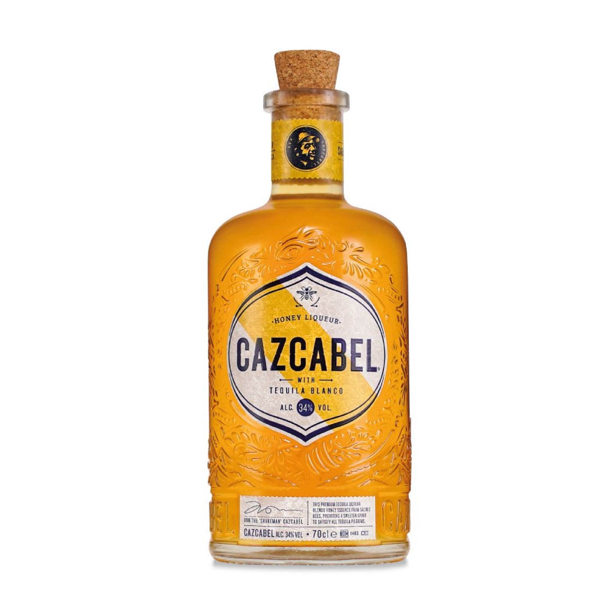 Cazcabel Premium Blanco Honey Tequila 70cl