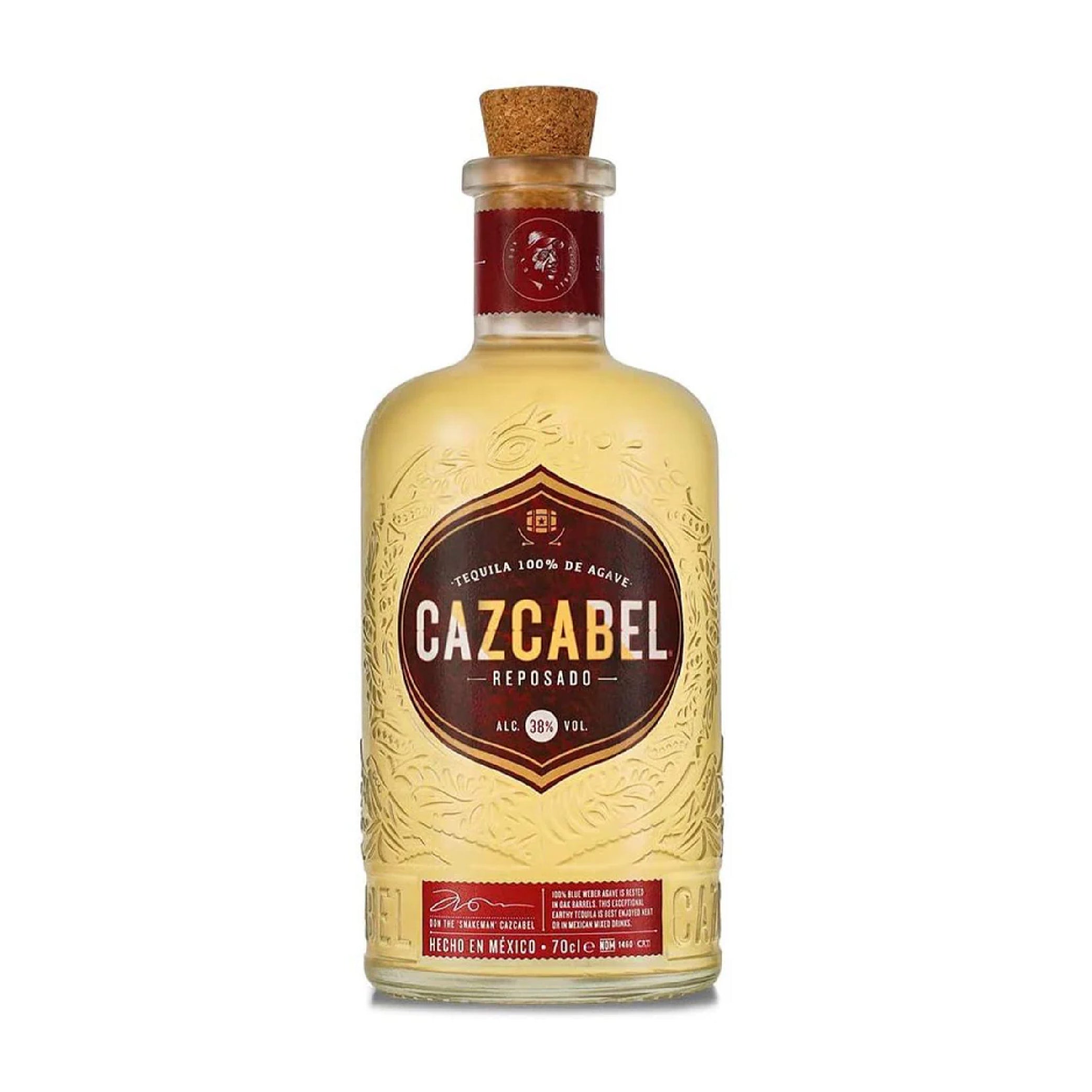 Cazcabel Premium Tequila Reposado 70cl