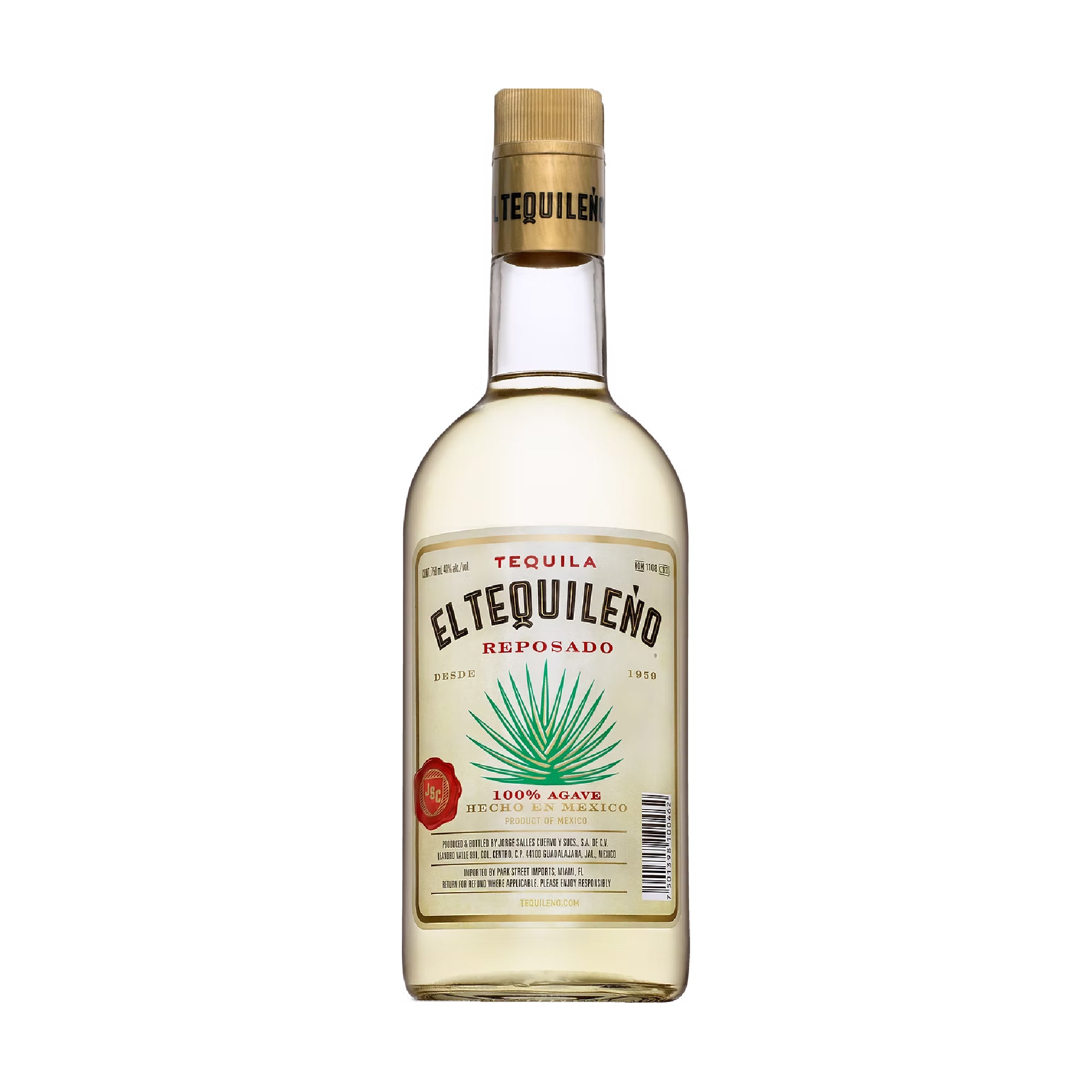 El Tequileño Reposado Tequila 75cl