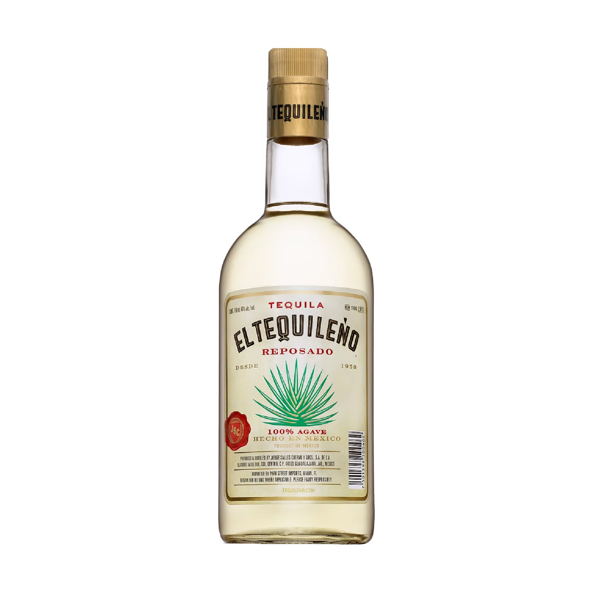 El Tequileño Reposado Tequila 75cl