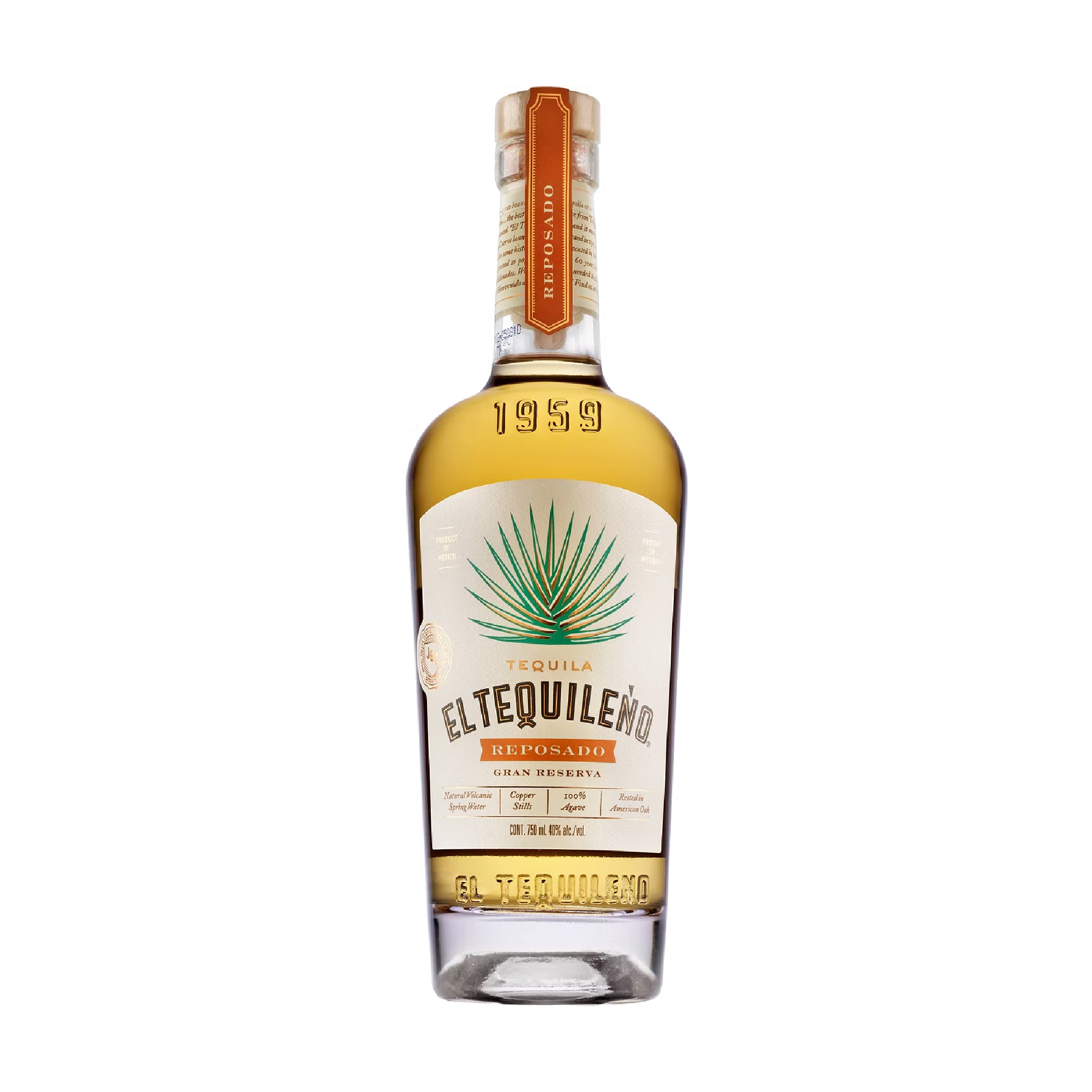 El Tequileño Reposado Gran Reserva Tequila 75cl