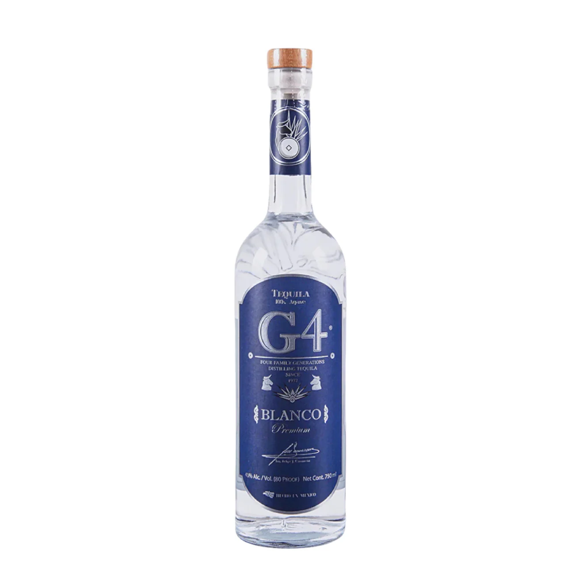 G4 Blanco Tequila 70cl