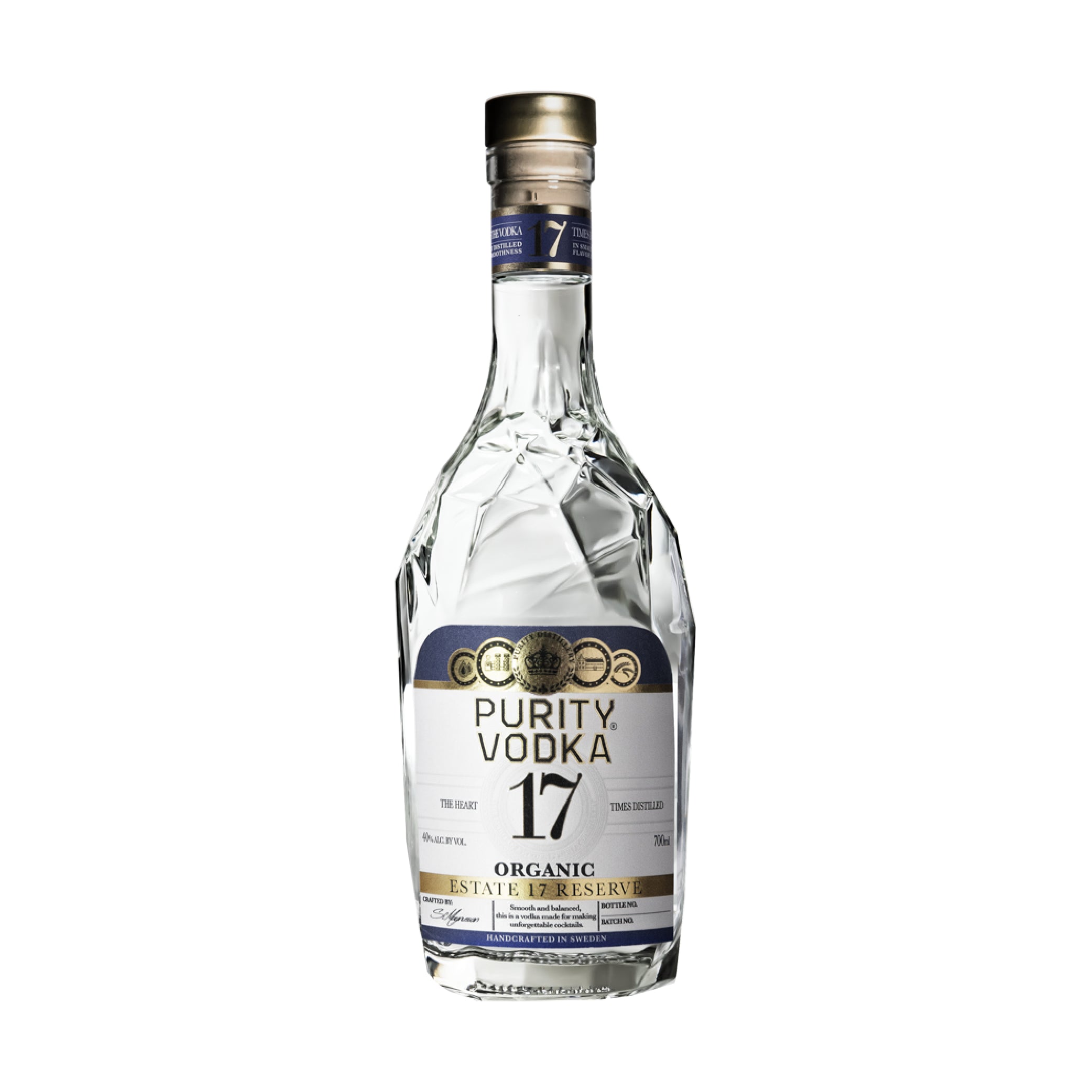 Purity Super 17 Premium Organic Vodka 75cl