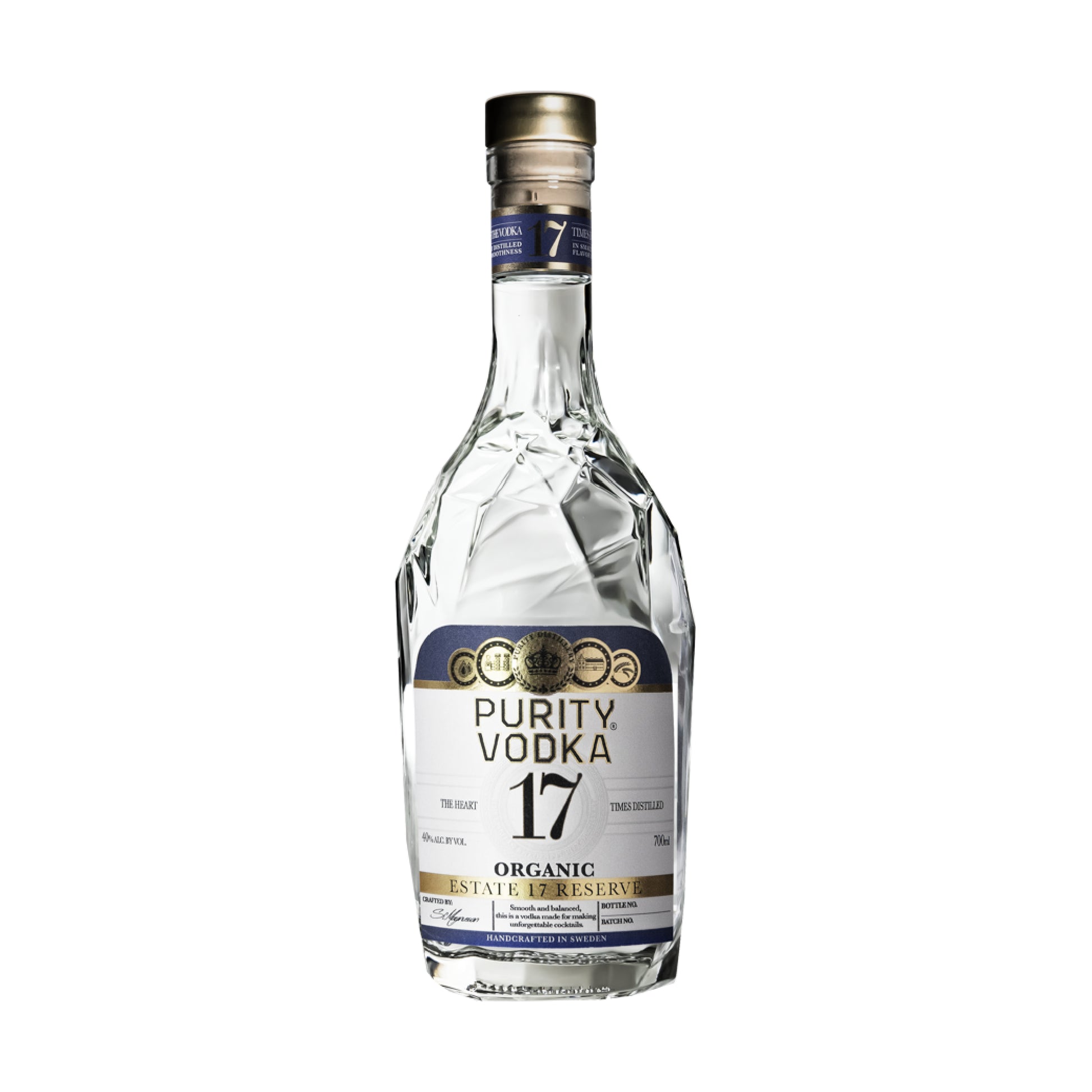 Purity Super 17 Premium Organic Vodka 75cl