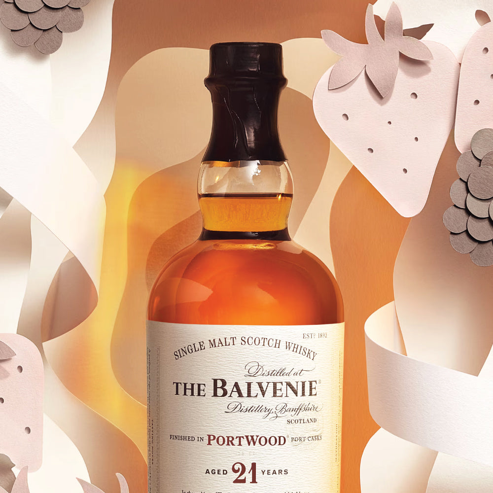 The Balvenie 21 Years Old Portwood Single Malt Whisky 75cl – Enoteca